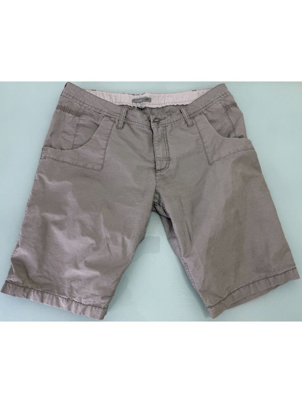 Horny Toad Shorts Women's Size 14 Organic Cotton Tencel Blend 12" Inseam Hiking